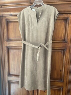 Vintage 70’s Abe Schrader Ultra Suede Dress shift